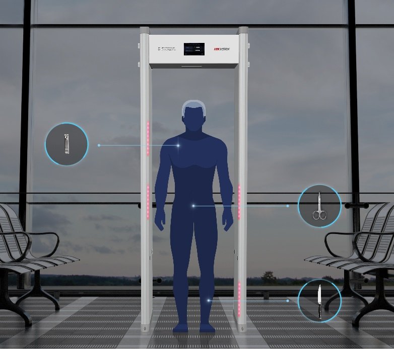 HIKVISION ISD-SMG1118L Walk Through Metal Detector Best Price in BD